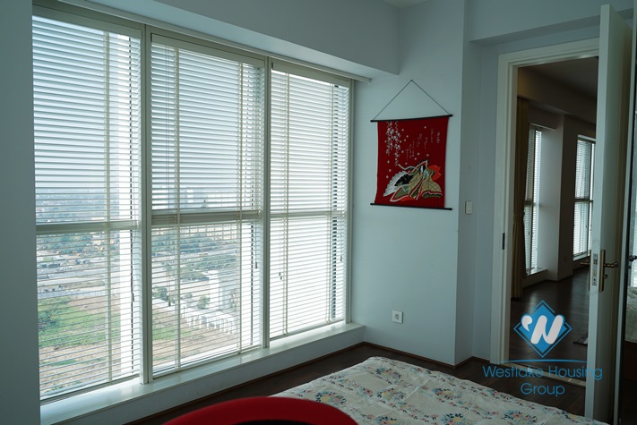 Large two bedrooms apartment for rent in L building, Ciputra, Ha Noi